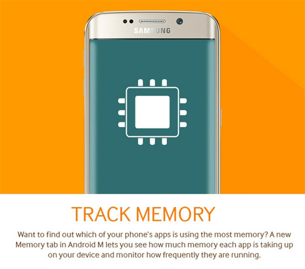 Android M Track Memory