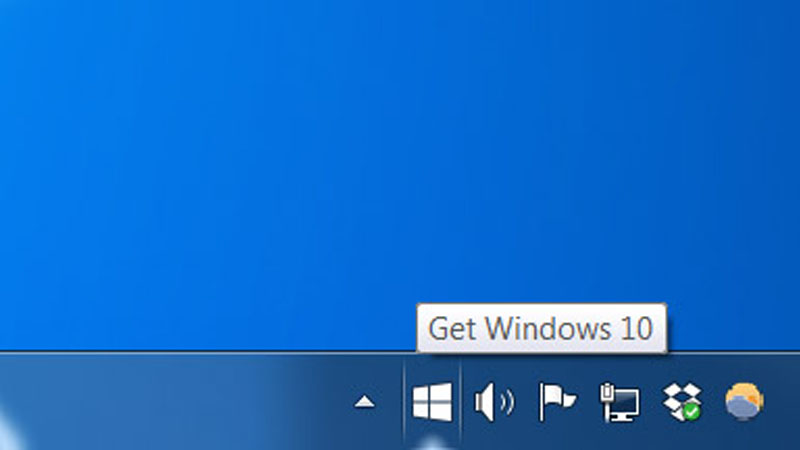 reserve a Windows 10 copy