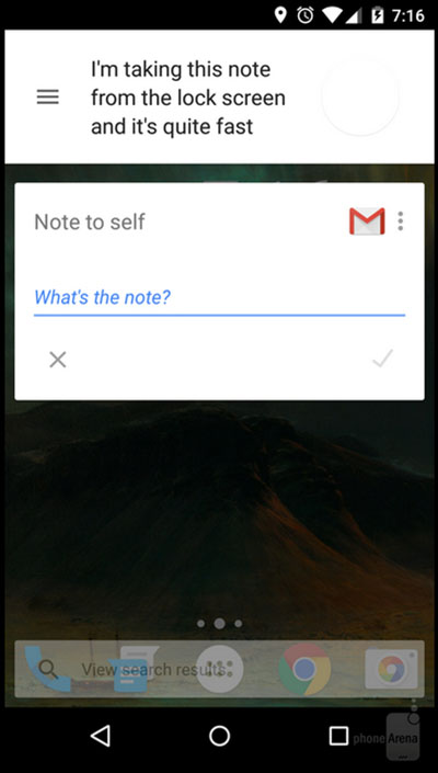 take notes by using Gmail