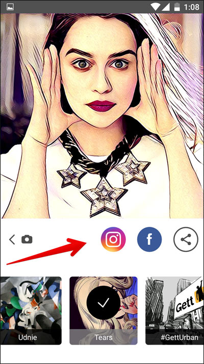 tap-on-Instagram-or-Facebook-icon-to-share-it