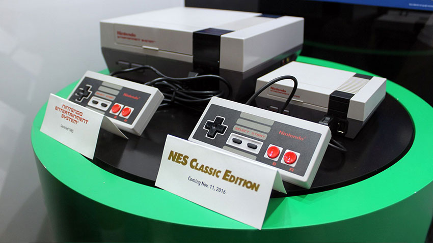 کنسول کلاسیک NES و کنسول NES اصلی