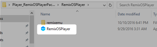 run-remix-os-player-zip-folder