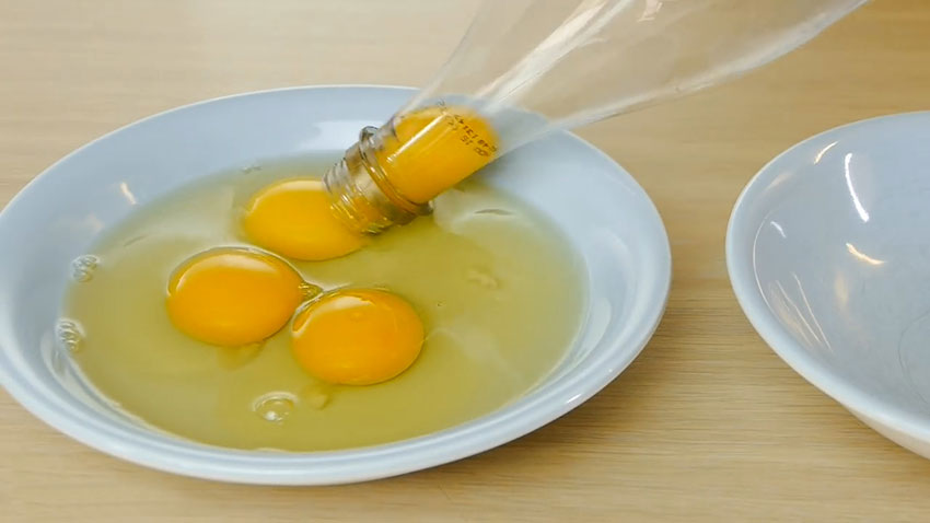 جدا کردن زرده تخم مرغ (تصویر 13)