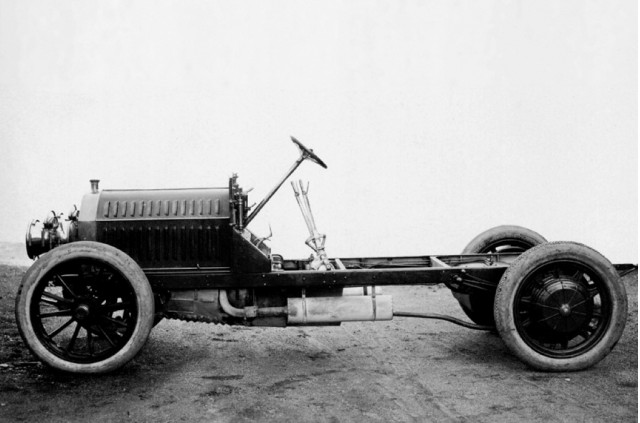 خودروی هیبریدی بنز در سال 1906