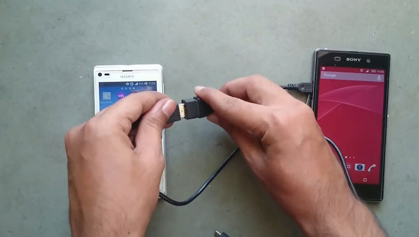 شارژ گوشی با استفاده از یک گوشی دیگر (تصویر 4)