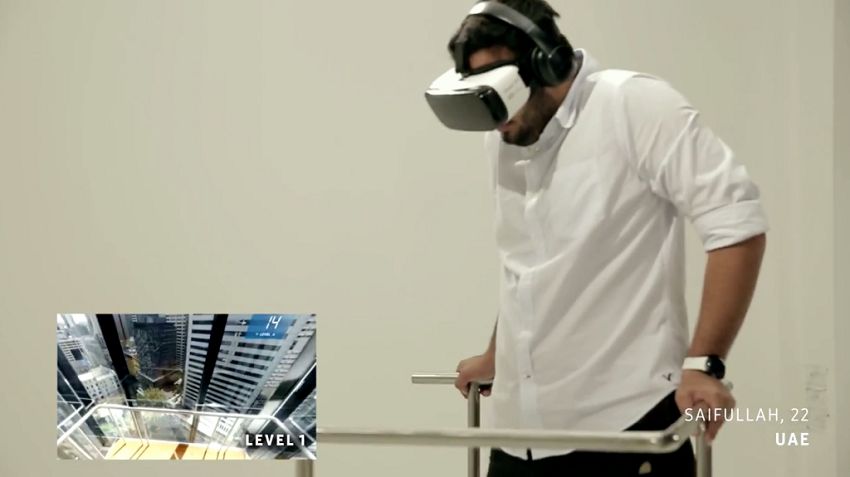 درمان ترس از ارتفاع با تکنولوژی واقعیت مجازی
