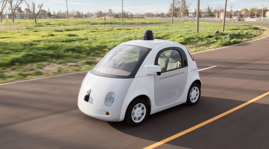 خودروی بدون راننده، ساخت گوگل