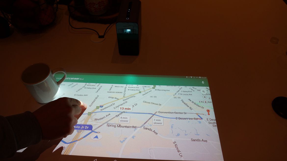 see-how-sony-xperia-projector-turns-any-table-counter-or-wall-into-an-android-phone-3