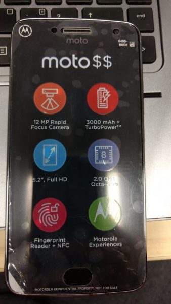 تصویر جدیدی از گوشی هوشمند موتورولا موتو جی 5 پلاس به بیرون درز کرد