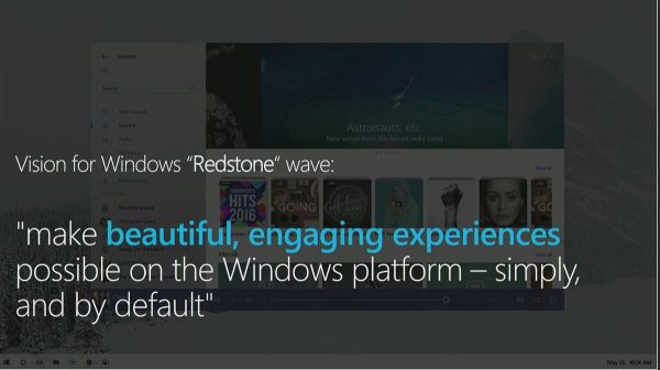مایکروسافت گوشه چشمی از تغییرات طراحی جدید ویندوز 10 را نشان داد