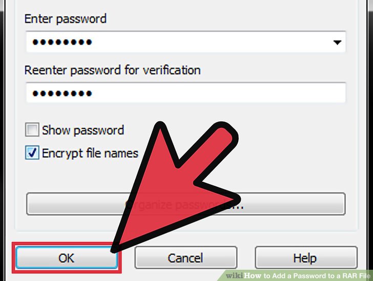 چگونه برای فایلهای زیپ شده RAR خود رمز عبور تعیین کنیم