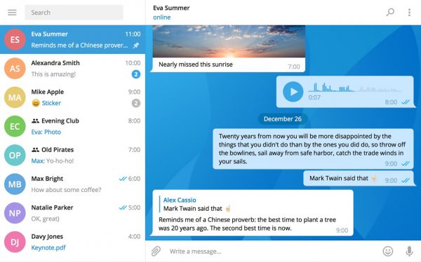 نسخه دسکتاب تلگرام به فروشگاه ویندوز آمد