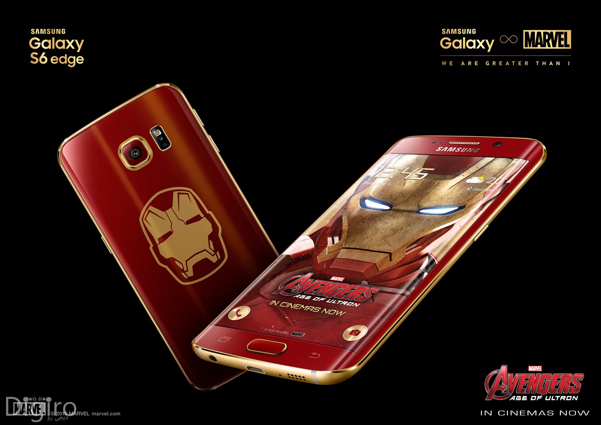 سامسونگ رسما Galaxy S6 edge Iron Man را رونمایی کرد