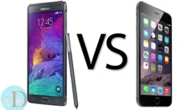 Galaxy Note-vs iPhone