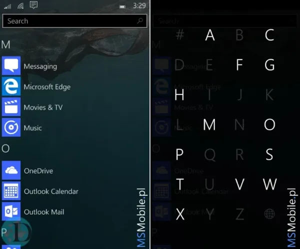 Windows 10 Mobile 10149 build
