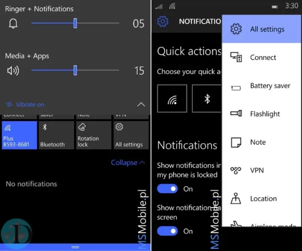 Windows 10 Mobile 10149 build
