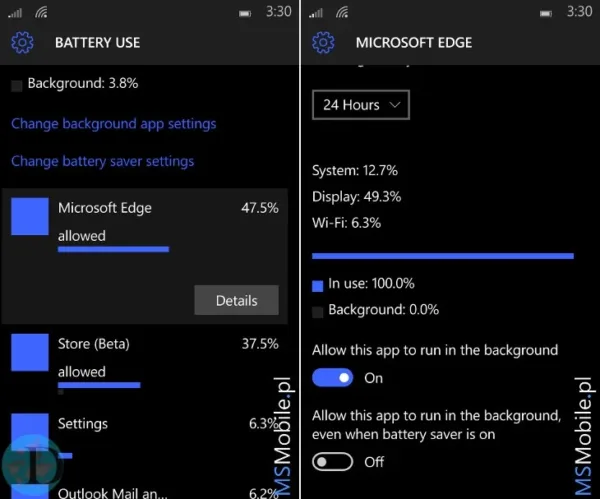 Windows 10 Mobile 10149 build