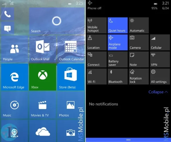 Windows 10 Mobile 10149 build