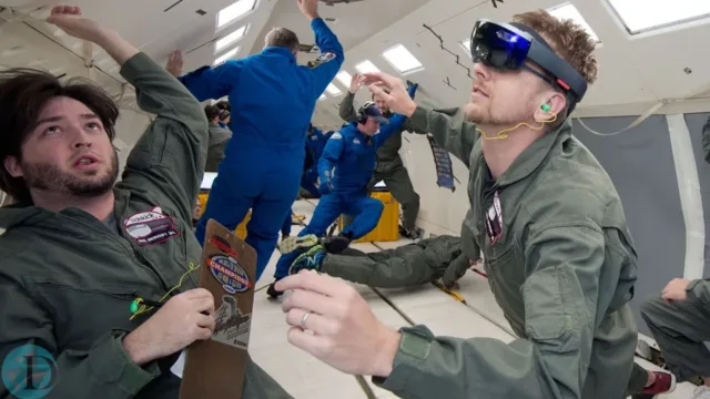 HoloLens in space