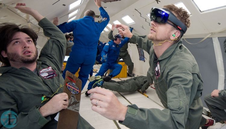 HoloLens in space