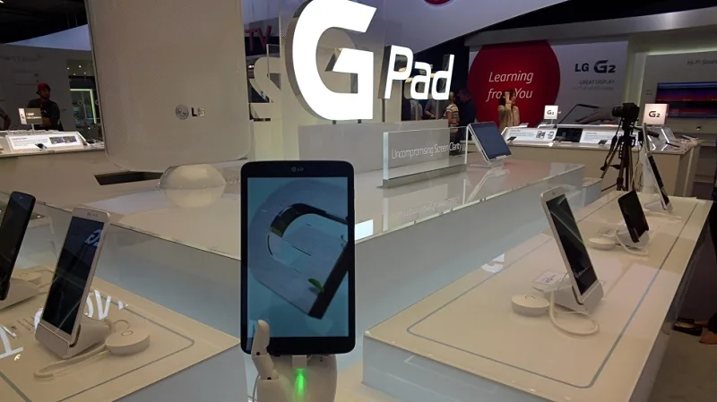 مشخصات LG G Pad 2 فاش شد