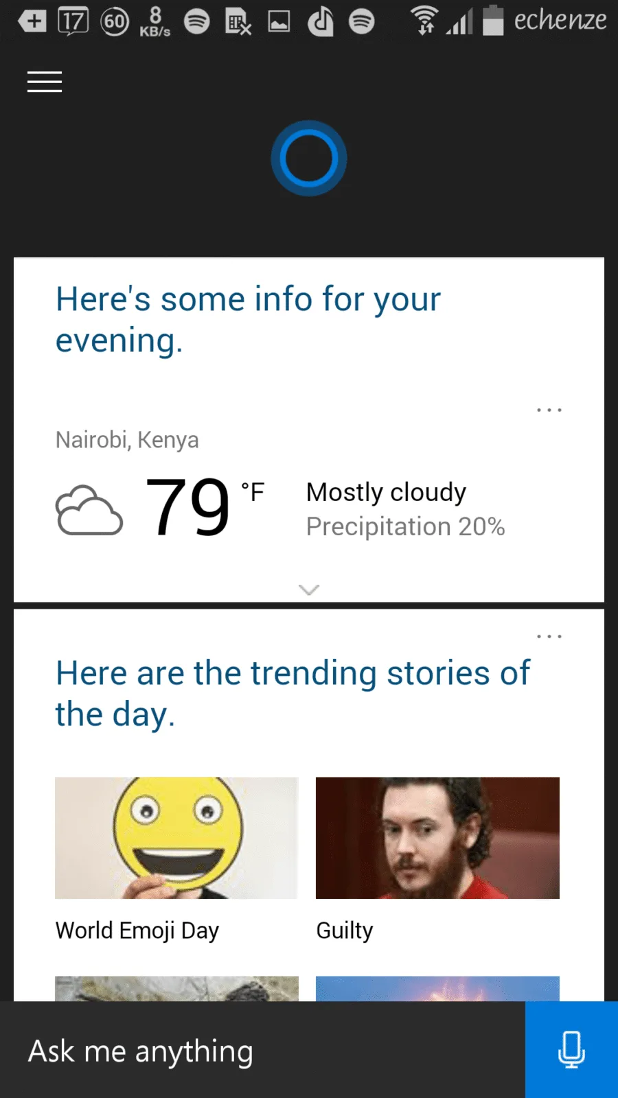 Cortana for Android