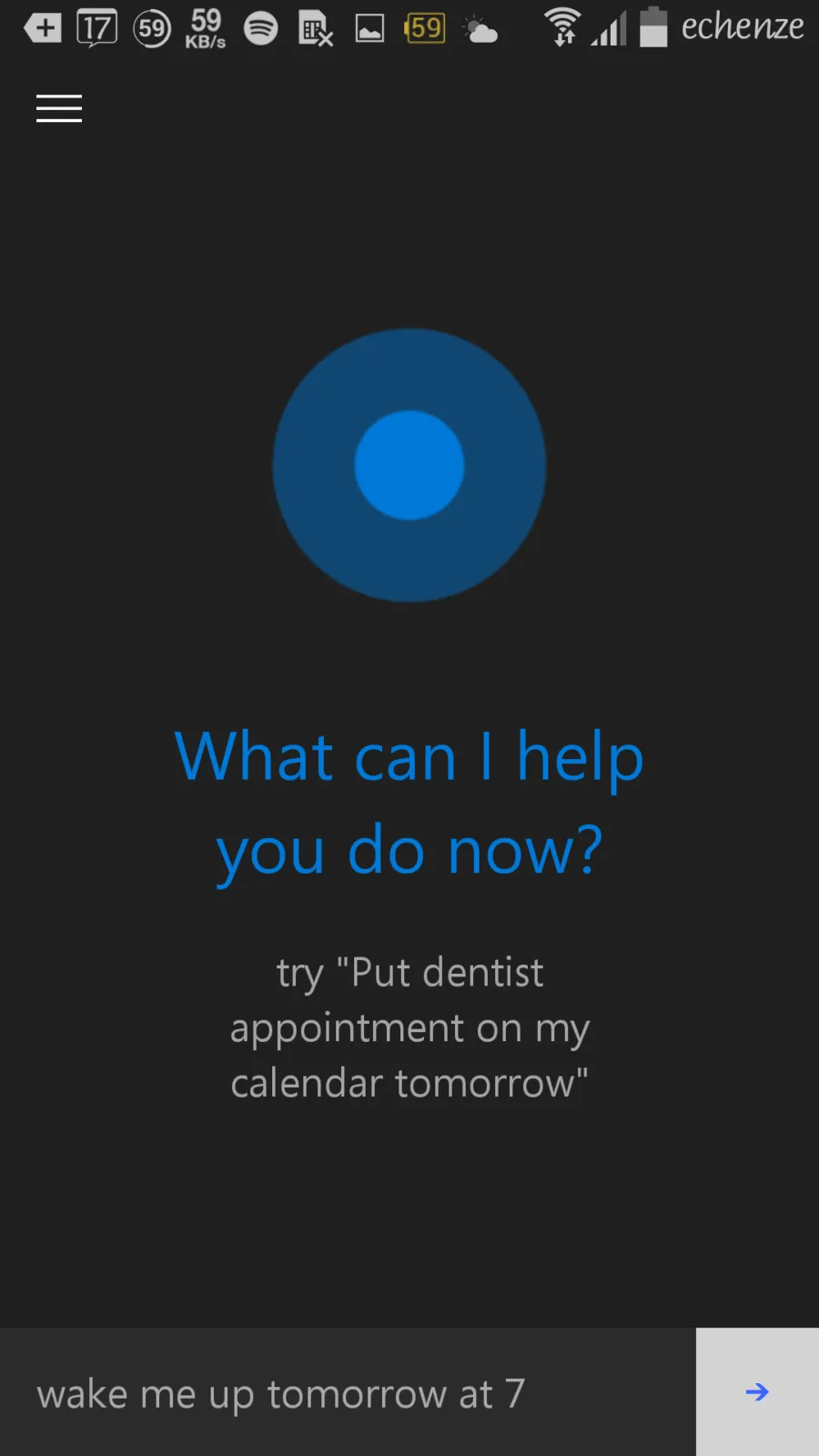 Cortana for Android