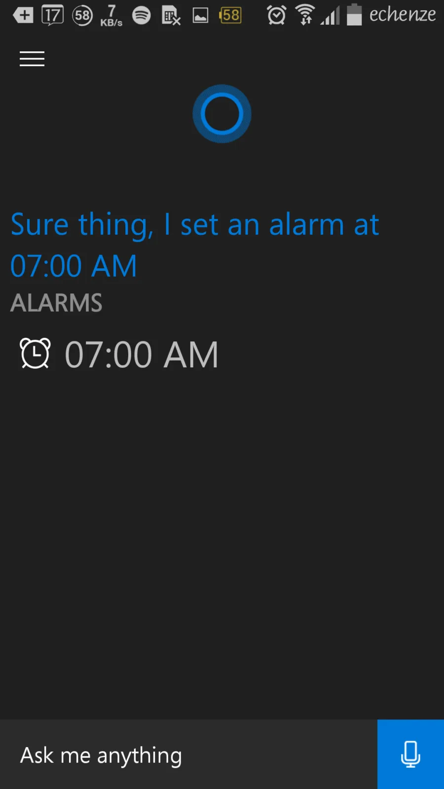 Cortana for Android
