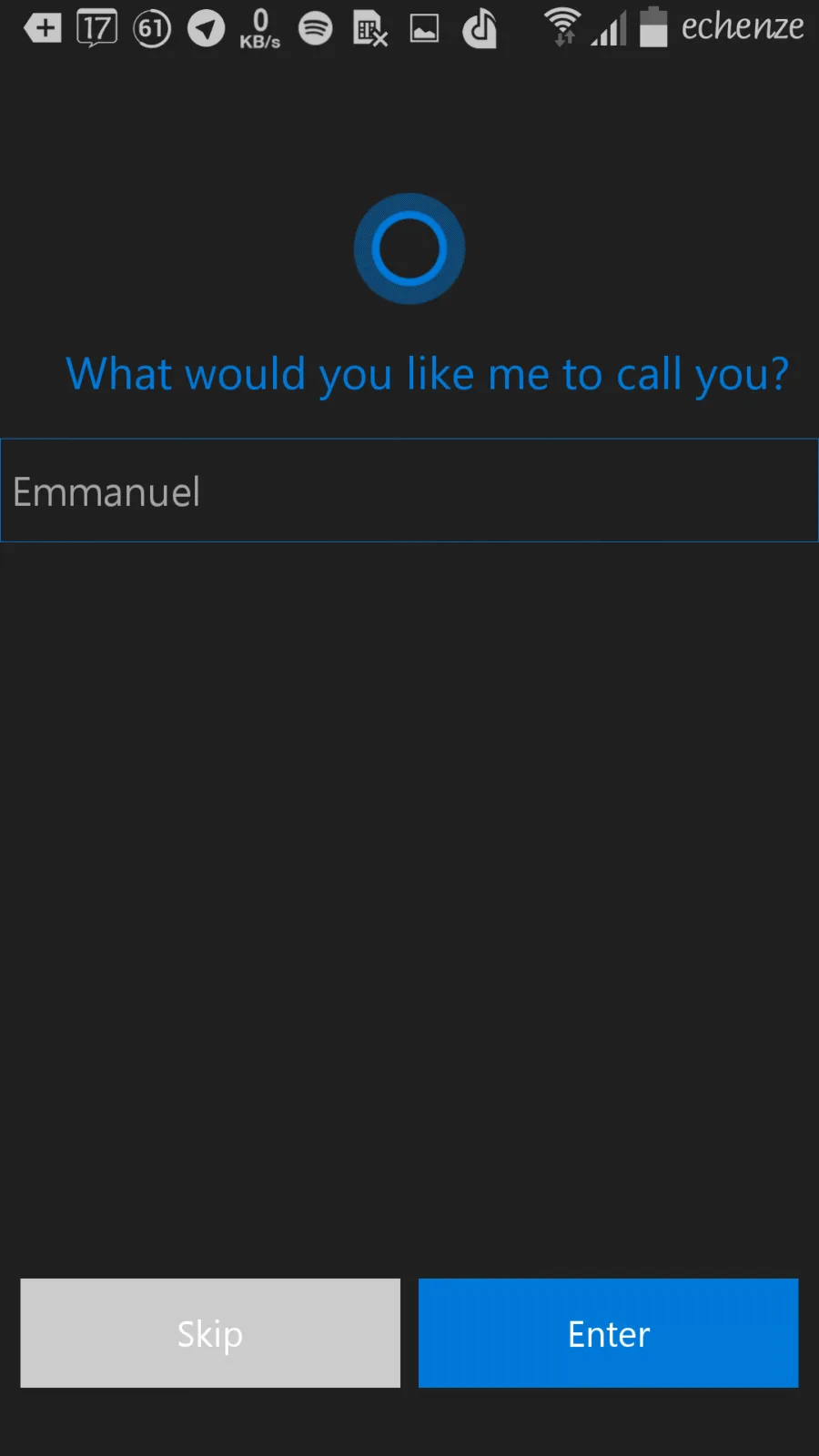 Cortana for Android