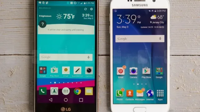LG G4 vs Samsung Galaxy S6