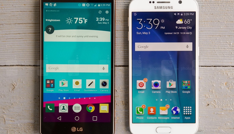 LG G4 vs Samsung Galaxy S6