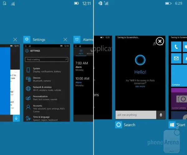 windows 10 mobile