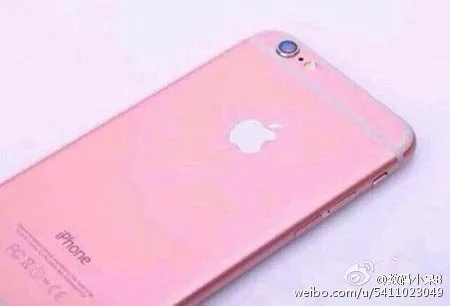 Pink iPhone 6s