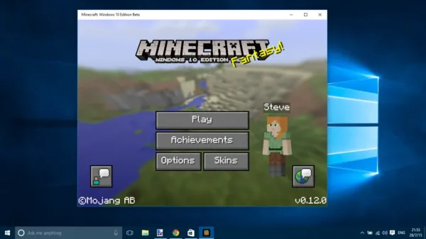 minecraft windows 10 edition