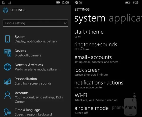 windows 10 mobile