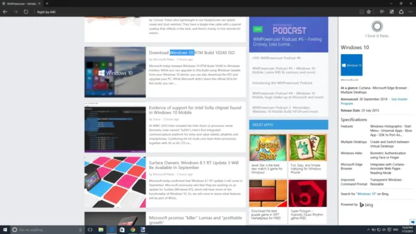 Windows 10 Build 10240