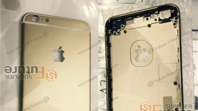 iPhone 6s Plus rear housing