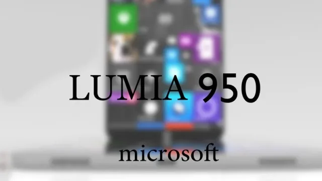 Lumia 950/950XL