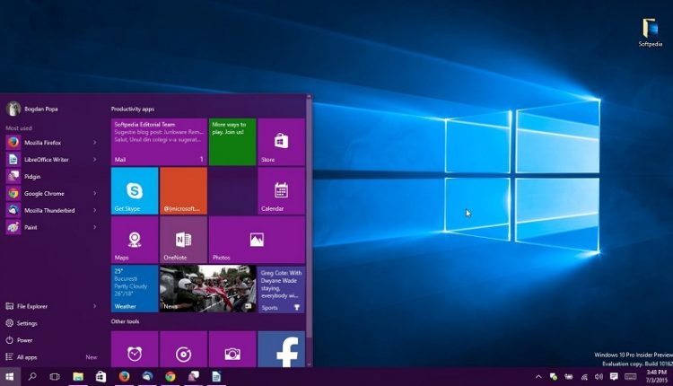 title bars on Windows 10