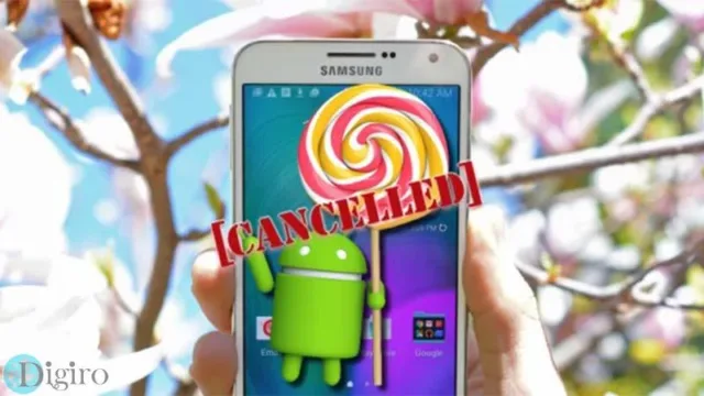 Galaxy E7 Lollipop Cancelled
