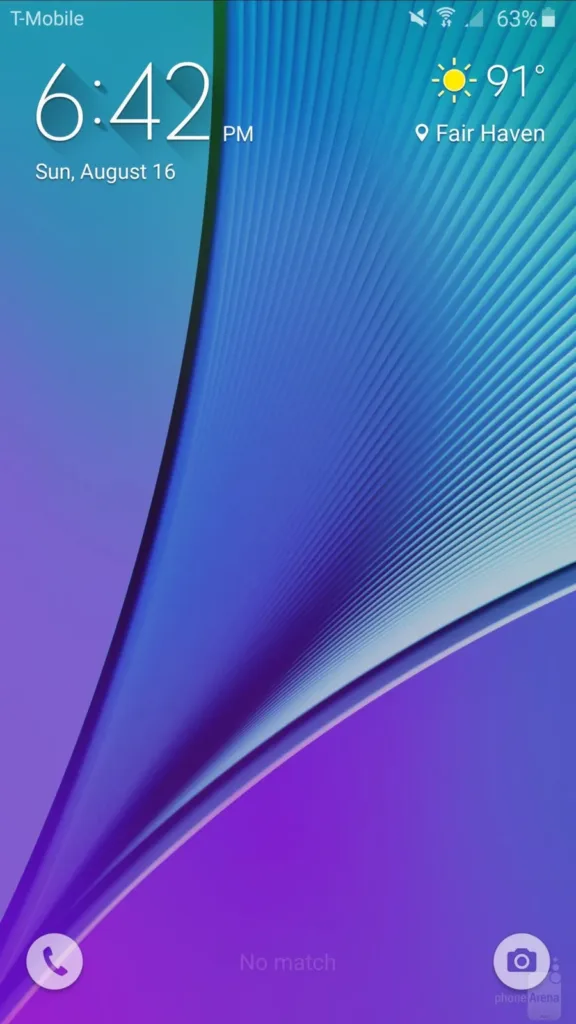 Note 5 Interface