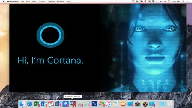Parallels 11 Cortana