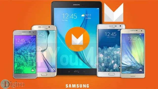 Samsung Android Marshmallow Updates