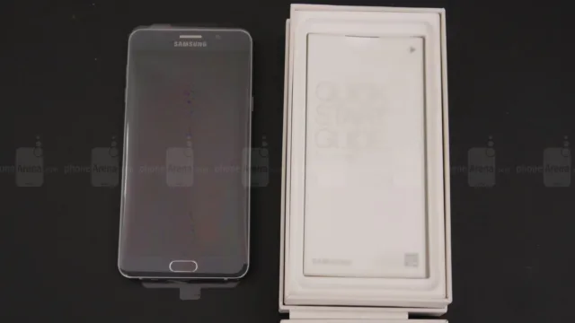 Samsung Galaxy Note5 unboxing