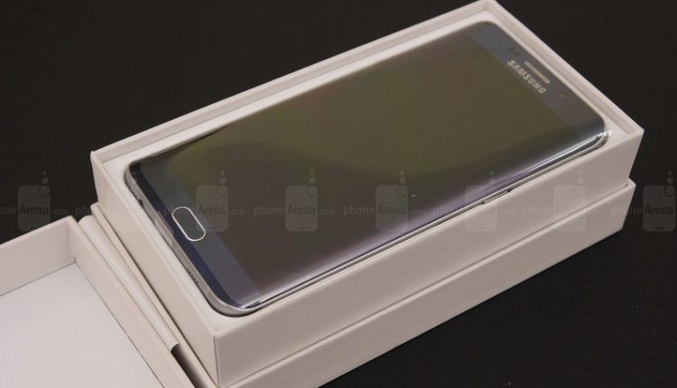 Samsung Galaxy S6 edge unboxing )