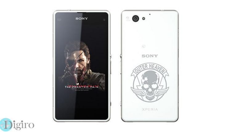 Xperia J1 Compact with Metal Gear Solid Logo