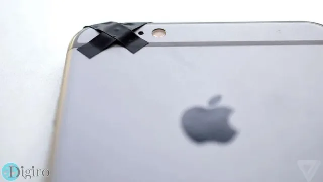 apple camera tape