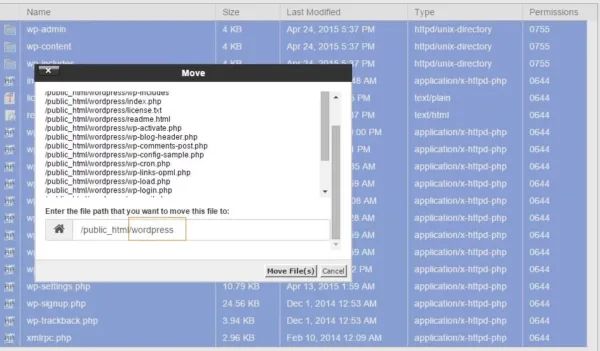 cpanel