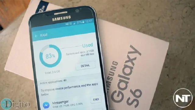 galaxy s6 edge plus memory management problem