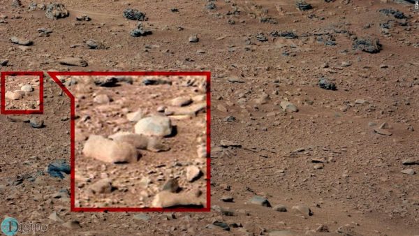 تصاویر عجیب و غریب مریخ